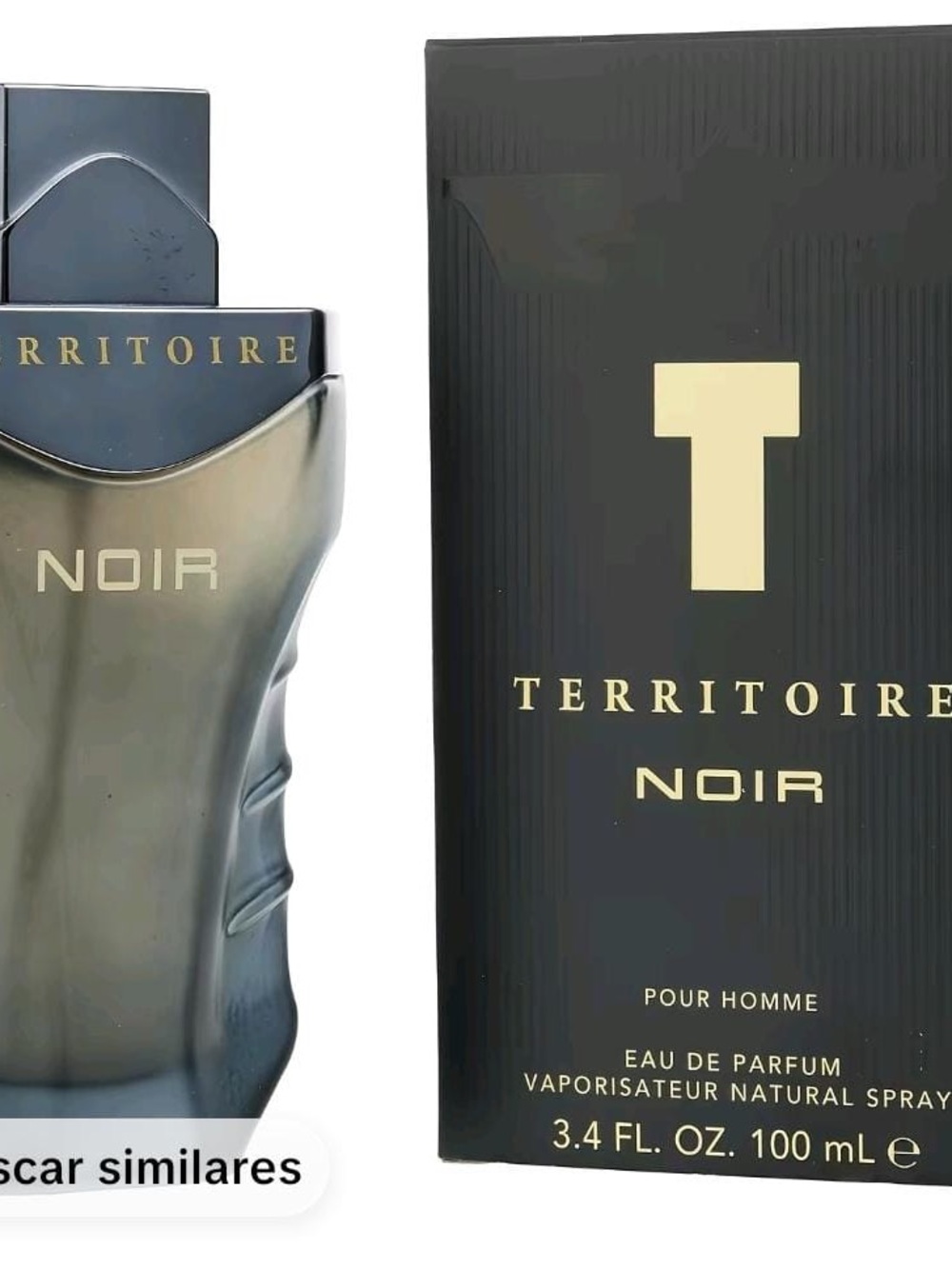 Territoire Noir Eau de Parfum - Black Bottle